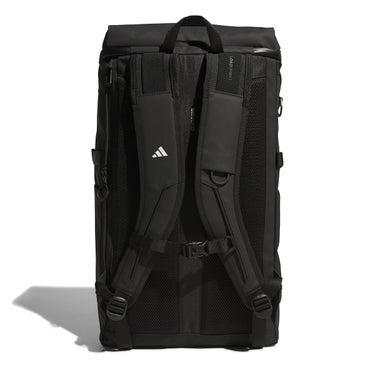 アディダス adidas　スクエア バックパック 40L ブラック×ホワイト　DL781 画像2(ALT)