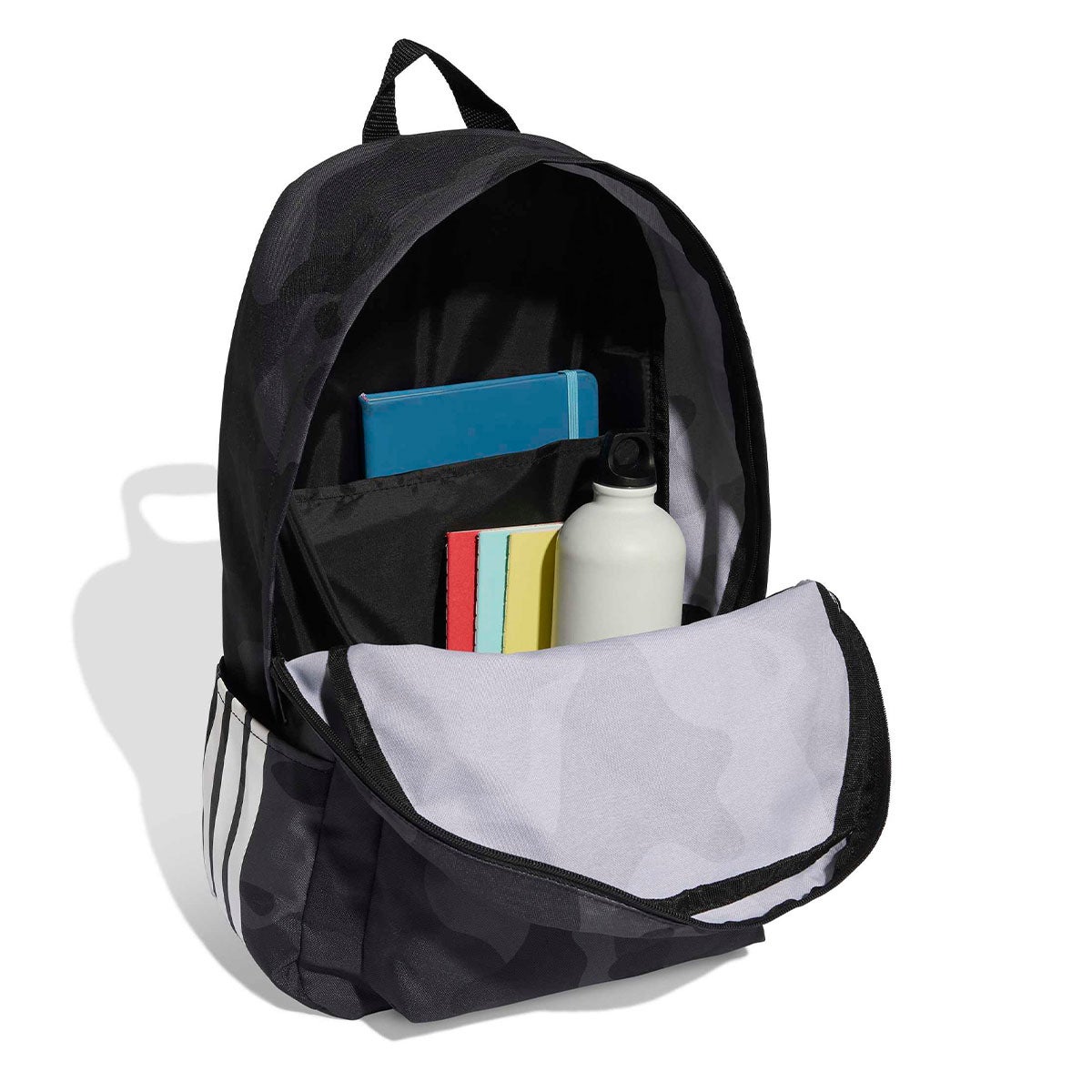 アディダス adidas　ユース ボーイズ カモ バックパック 22.83L マルチカラー×ブラック×ホワイト　I3229 画像4(ALT)