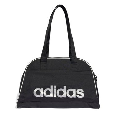 アディダス adidas　アディダス リニア エッセンシャルズ ボウリング バッグ 25.9L ブラック×シルバーメタリック　KKV15