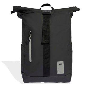 アディダス adidas　adidasハイブリッドバックパック 25L ブラック×リフレクティブシルバー　O0694