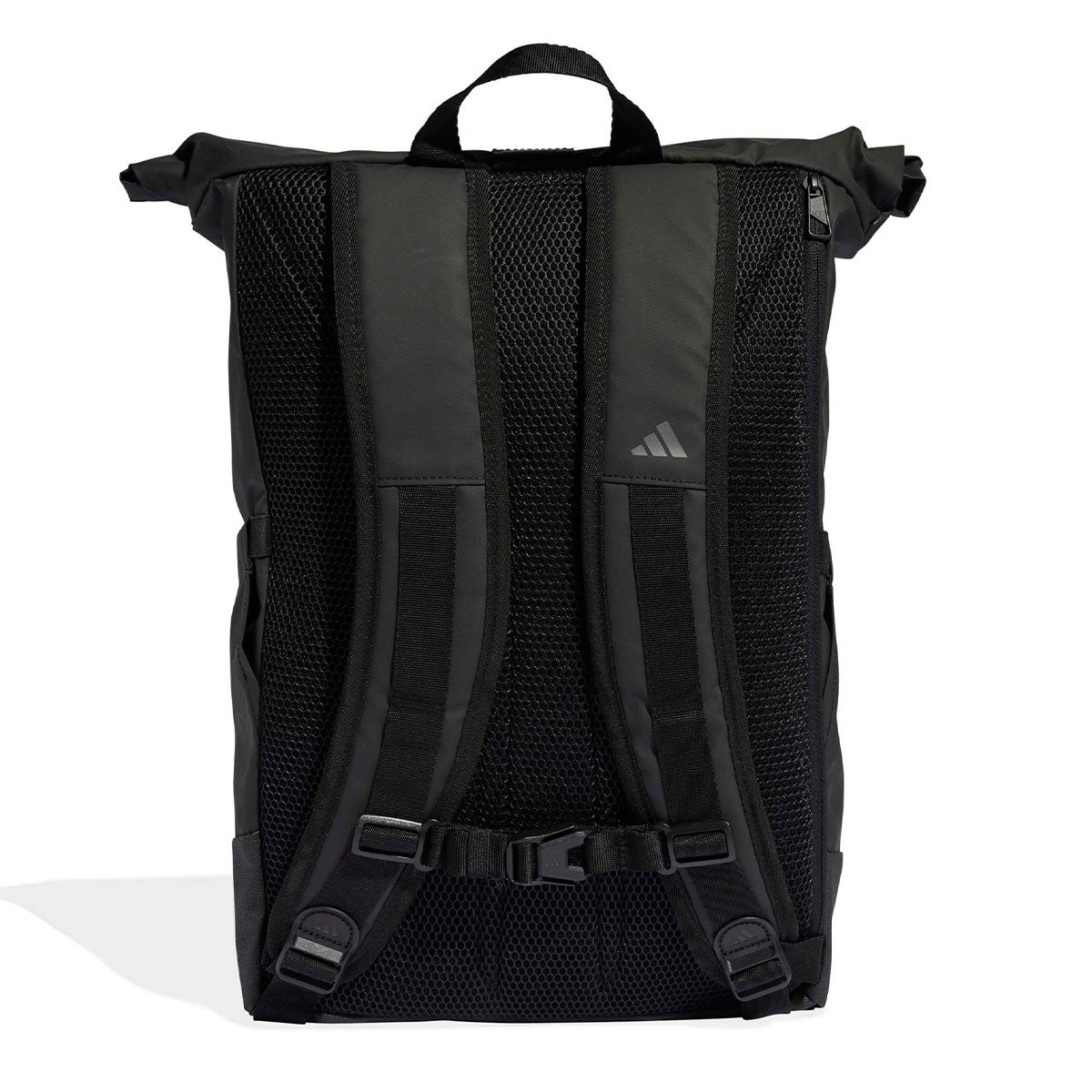 アディダス adidas　adidasハイブリッドバックパック 25L ブラック×リフレクティブシルバー　O0694 画像2(ALT)
