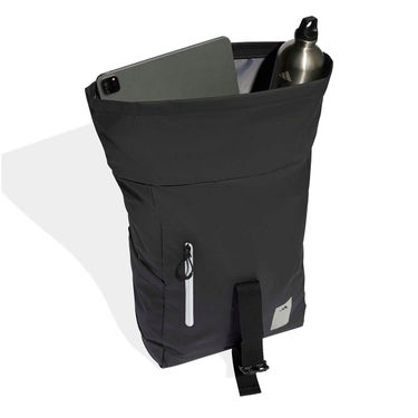 アディダス adidas　adidasハイブリッドバックパック 25L ブラック×リフレクティブシルバー　O0694 画像4(ALT)