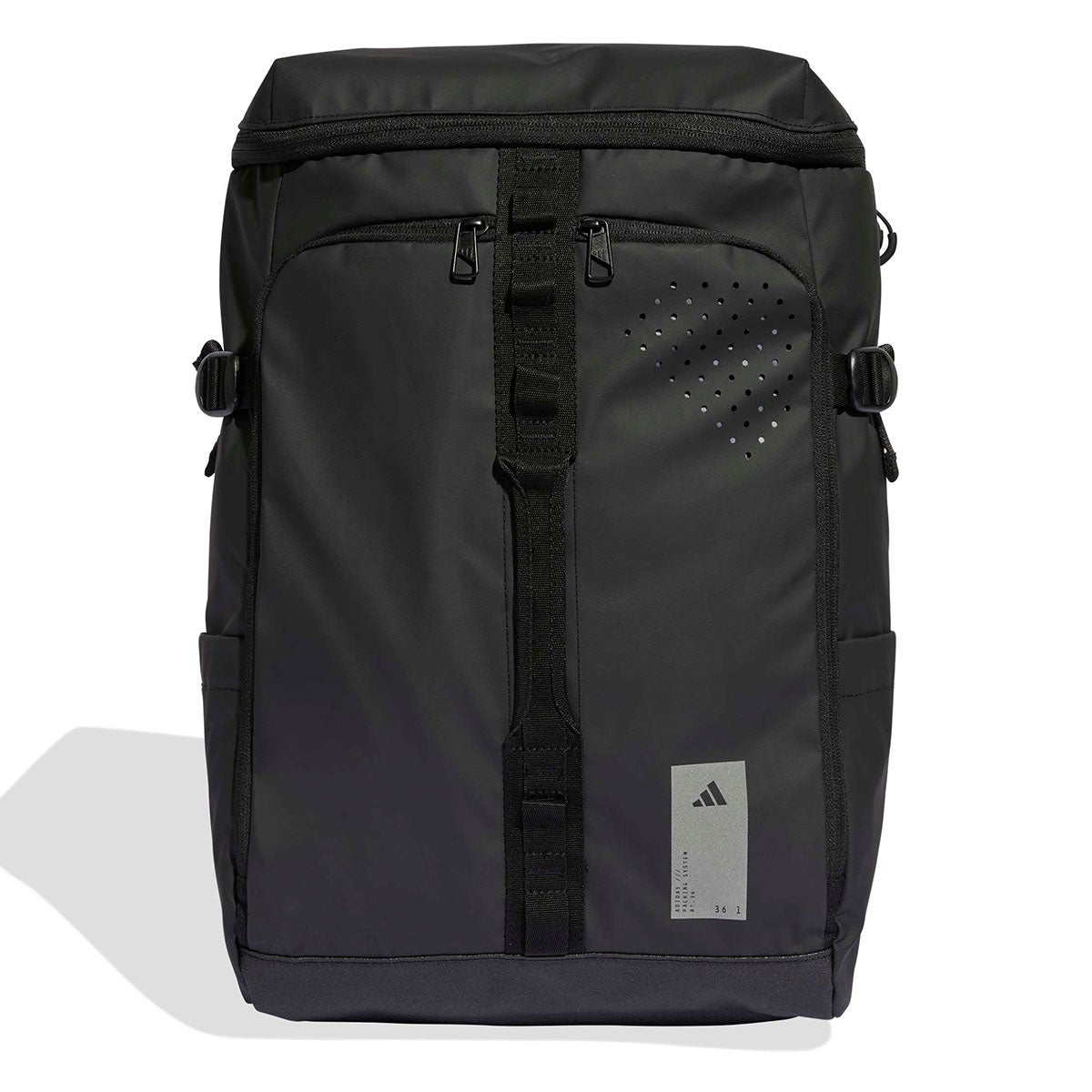 アディダス adidas　アディダス ハイブリッド バックパック 36L ブラック×リフレクティブシルバー　P8206