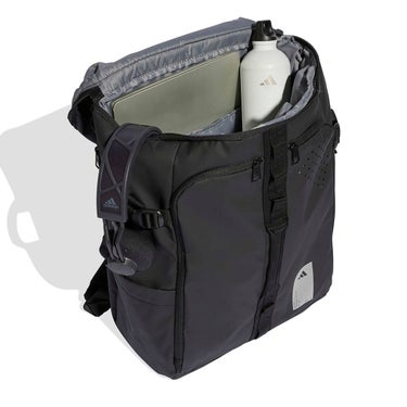 アディダス adidas　アディダス ハイブリッド バックパック 36L ブラック×リフレクティブシルバー　P8206 画像4(ALT)