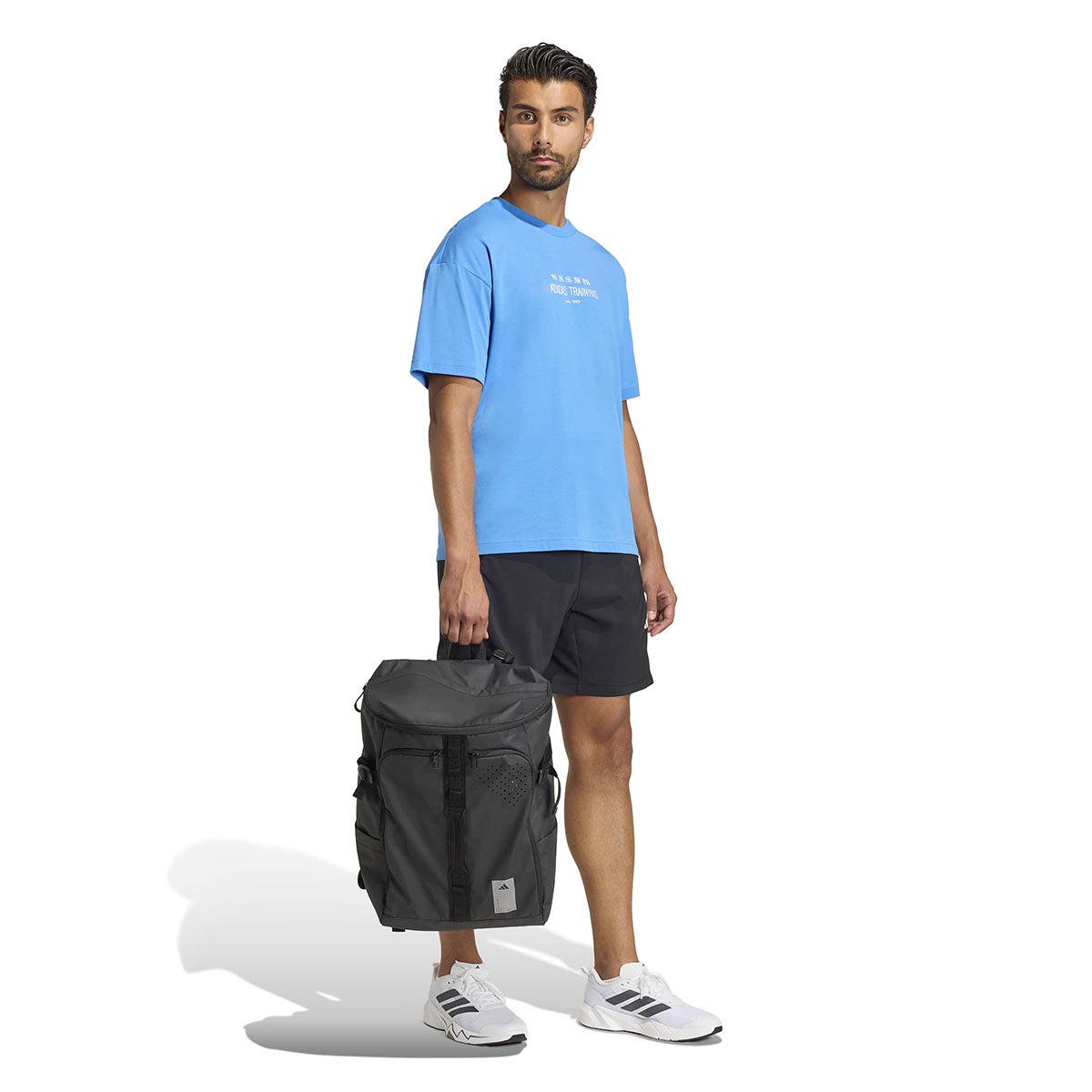 アディダス adidas　アディダス ハイブリッド バックパック 36L ブラック×リフレクティブシルバー　P8206 画像7(ALT)