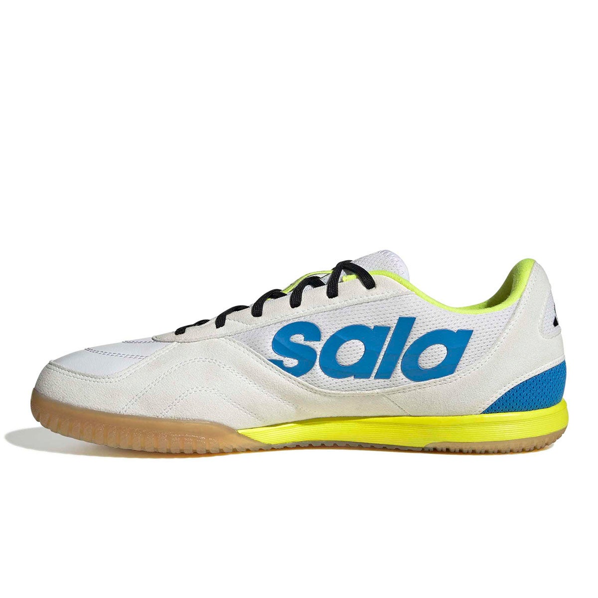 アディダス adidas　トップサラ コンペティション II インドアサッカーシューズ フットウェアホワイト×ルシッドレイブルー×ソーラーイエロー　JP6983 フットウェアホワイト（JP6983） 画像4(ALT)