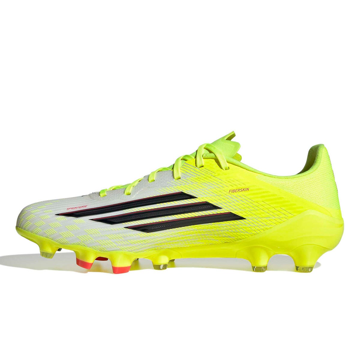 アディダス adidas　F50 LEAGUE HG サッカースパイク / 土・人工芝・天然芝用 / F50 LEAGUE Hard Ground Football Boots チームソーラーイエロー×コアブラック×ルシッドレッド　JQ8683 ソーラーイエロー（JQ8683） 画像4(ALT)