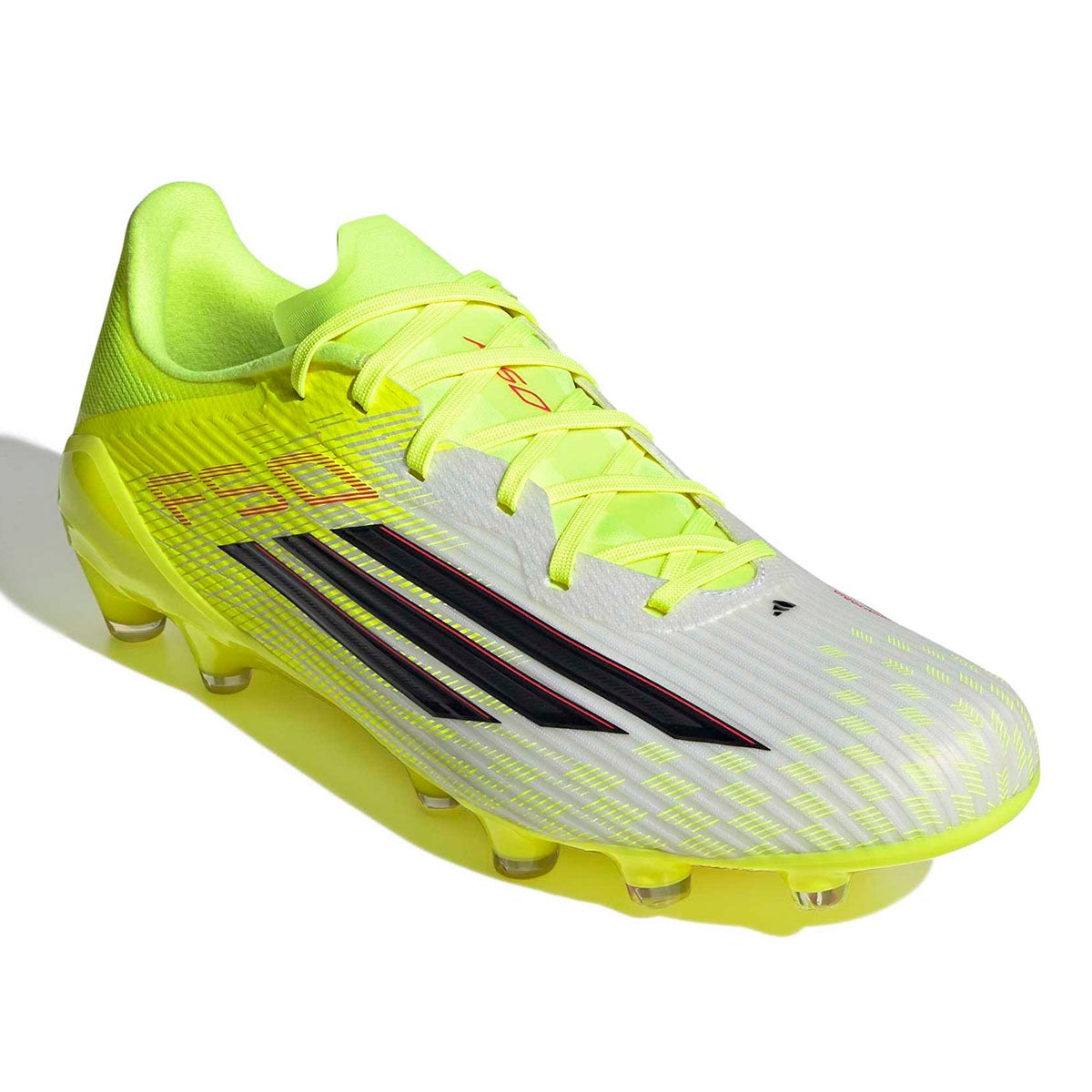 アディダス adidas　F50 LEAGUE HG サッカースパイク / 土・人工芝・天然芝用 / F50 LEAGUE Hard Ground Football Boots チームソーラーイエロー×コアブラック×ルシッドレッド　JQ8683 ソーラーイエロー（JQ8683） 画像5(ALT)