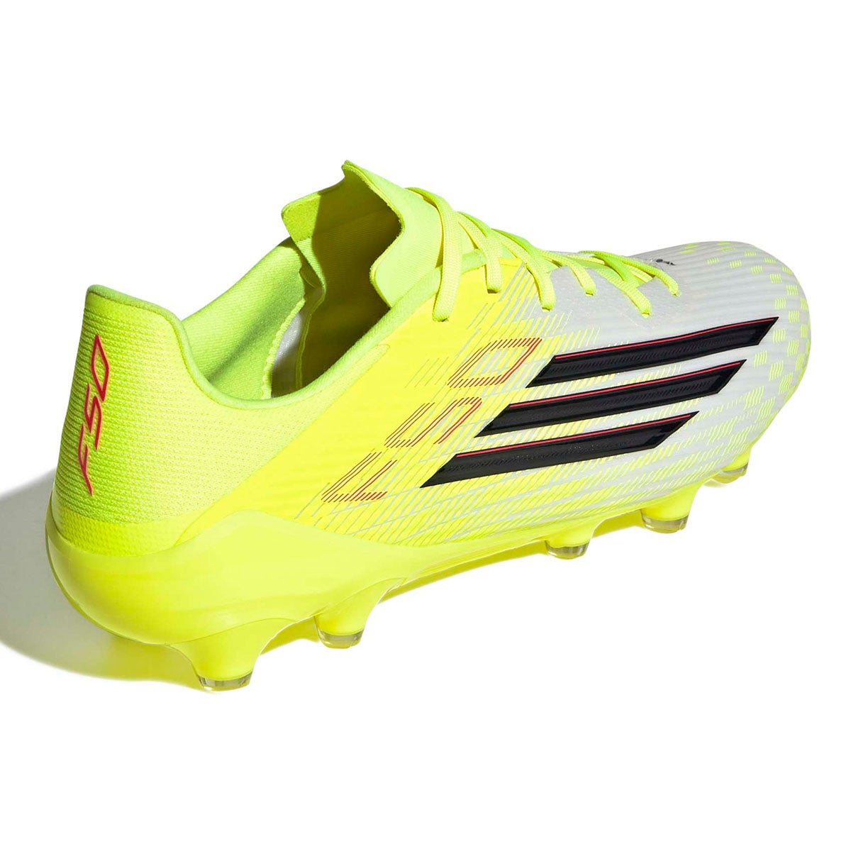 アディダス adidas　F50 LEAGUE HG サッカースパイク / 土・人工芝・天然芝用 / F50 LEAGUE Hard Ground Football Boots チームソーラーイエロー×コアブラック×ルシッドレッド　JQ8683 ソーラーイエロー（JQ8683） 画像6(ALT)