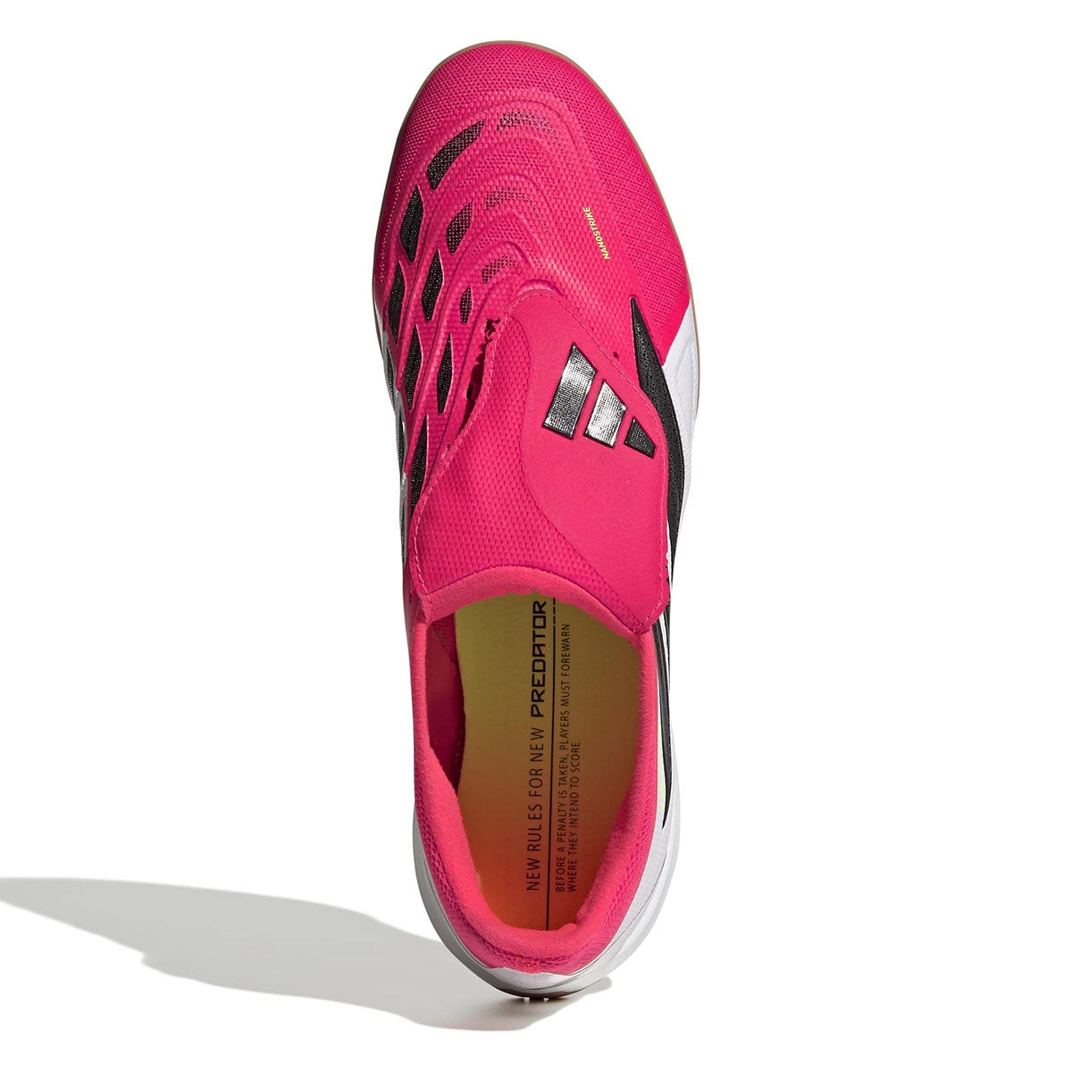 アディダス adidas　プレデター LEAGUE フォールドオーバータン インドア サッカー / PREDATOR LEAGUE Fold-Over Tongue Indoor Football ルシッドレッド×コアブラック×フットウェアホワイト　JR4738 ルシッドレッド（JR4738） 画像3(ALT)