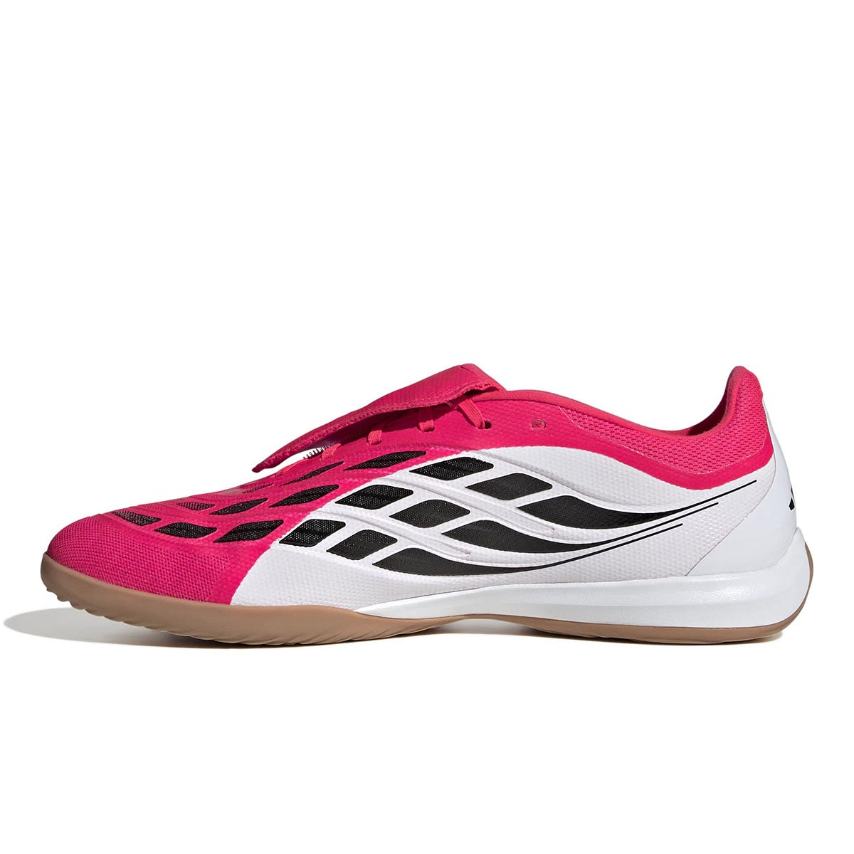 アディダス adidas　プレデター LEAGUE フォールドオーバータン インドア サッカー / PREDATOR LEAGUE Fold-Over Tongue Indoor Football ルシッドレッド×コアブラック×フットウェアホワイト　JR4738 ルシッドレッド（JR4738） 画像4(ALT)