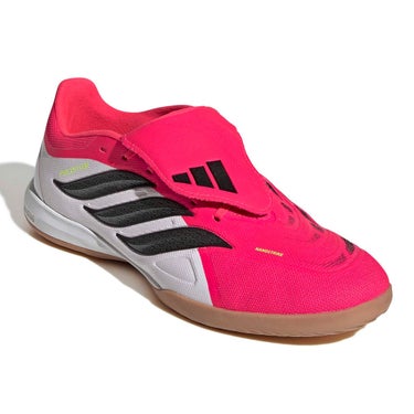 アディダス adidas　プレデター LEAGUE フォールドオーバータン インドア サッカー / PREDATOR LEAGUE Fold-Over Tongue Indoor Football ルシッドレッド×コアブラック×フットウェアホワイト　JR4738 ルシッドレッド（JR4738） 画像5(ALT)