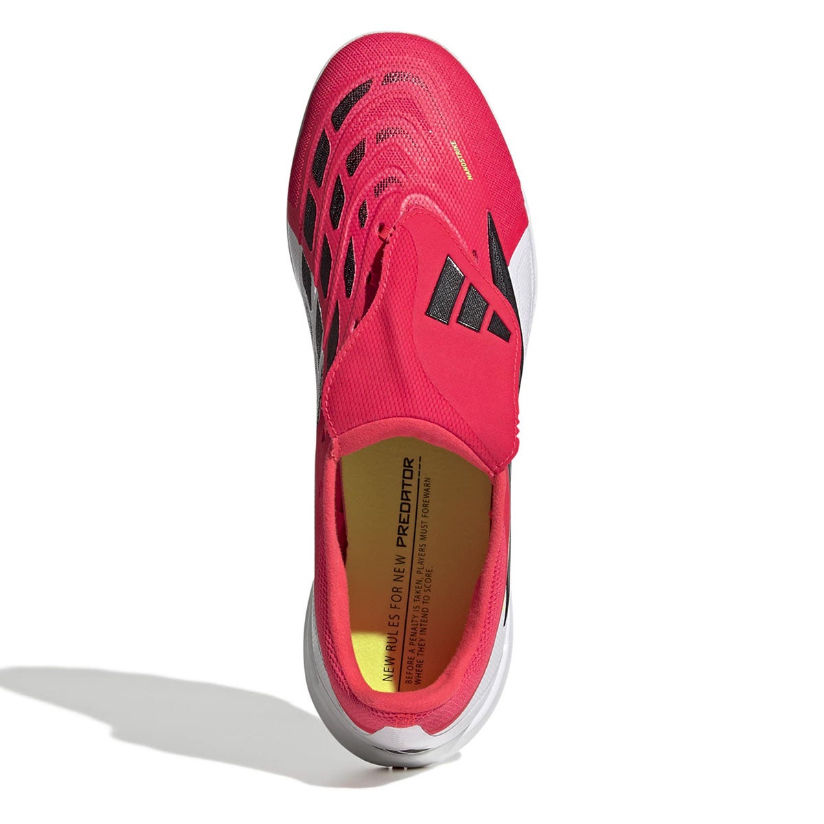 アディダス adidas　プレデター リーグ 折り返しシュータン ターフ用 サッカー / PREDATOR LEAGUE Fold-Over Tongue Turf Football ルシッドレッド×コアブラック×フットウェアホワイト　JR7873 ルシッドレッド（JR7873） 画像3(ALT)