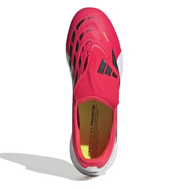 アディダス adidas　プレデター リーグ 折り返しシュータン ターフ用 サッカー / PREDATOR LEAGUE Fold-Over Tongue Turf Football ルシッドレッド×コアブラック×フットウェアホワイト　JR7873 ルシッドレッド（JR7873） 画像3(ALT)