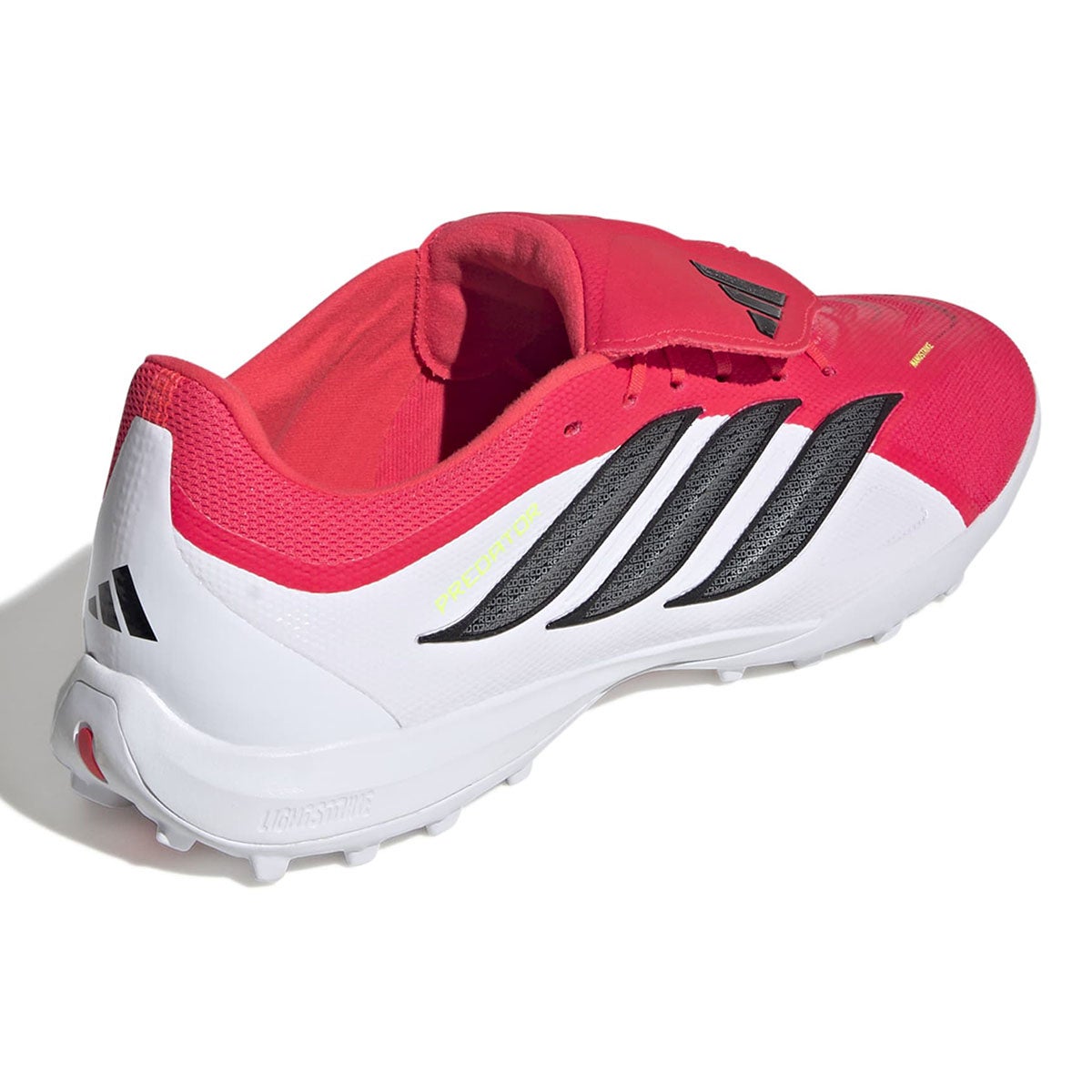 アディダス adidas　プレデター リーグ 折り返しシュータン ターフ用 サッカー / PREDATOR LEAGUE Fold-Over Tongue Turf Football ルシッドレッド×コアブラック×フットウェアホワイト　JR7873 ルシッドレッド（JR7873） 画像6(ALT)