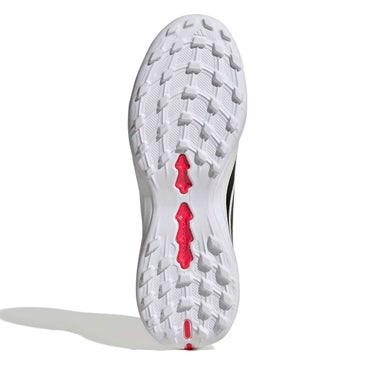 アディダス adidas　プレデター LEAGUE 折り返しシュータン TF サッカー キッズ / ターフ用（トレーニングシューズ）/ PREDATOR LEAGUE Fold-Over Tongue Turf Football Kids ルシッドレッド×コアブラック×フットウェアホワイト　JR79 ルシッドレッド（JR7917） 画像2(ALT)