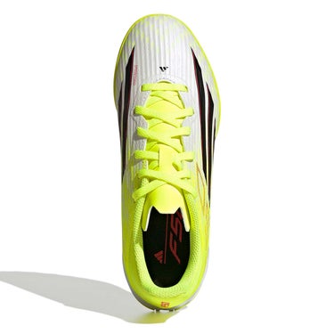 アディダス adidas　F50 リーグ サッカー キッズ / ターフ用（トレーニングシューズ） / F50 LEAGUE Turf Football Kids チームソーラーイエロー×コアブラック×ルシッドレッド　JR9018 ソーラーイエロー（JR9018） 画像3(ALT)