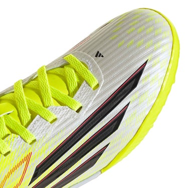 アディダス adidas　F50 リーグ サッカー キッズ / ターフ用（トレーニングシューズ） / F50 LEAGUE Turf Football Kids チームソーラーイエロー×コアブラック×ルシッドレッド　JR9018 ソーラーイエロー（JR9018） 画像8(ALT)