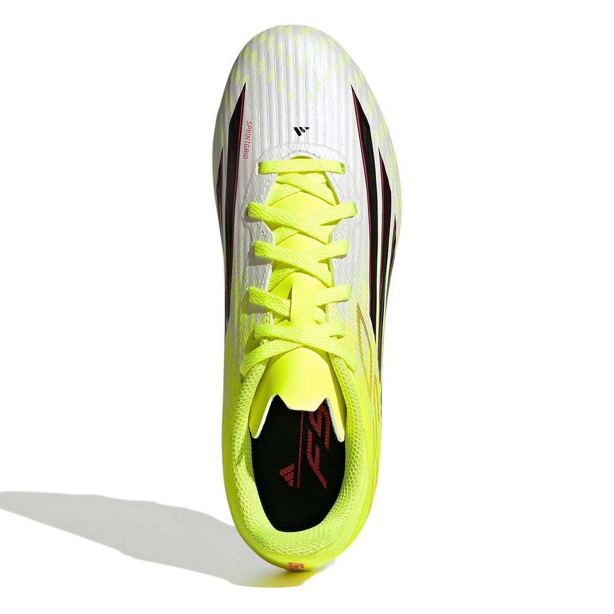 アディダス adidas　F50 リーグ マルチグラウンド用 サッカースパイク キッズ / F50 LEAGUE Multi Ground Football Boots Kids チームソーラーイエロー×コアブラック×ルシッドレッド　JR9022 ソーラーイエロー（JR9022） 画像3(ALT)