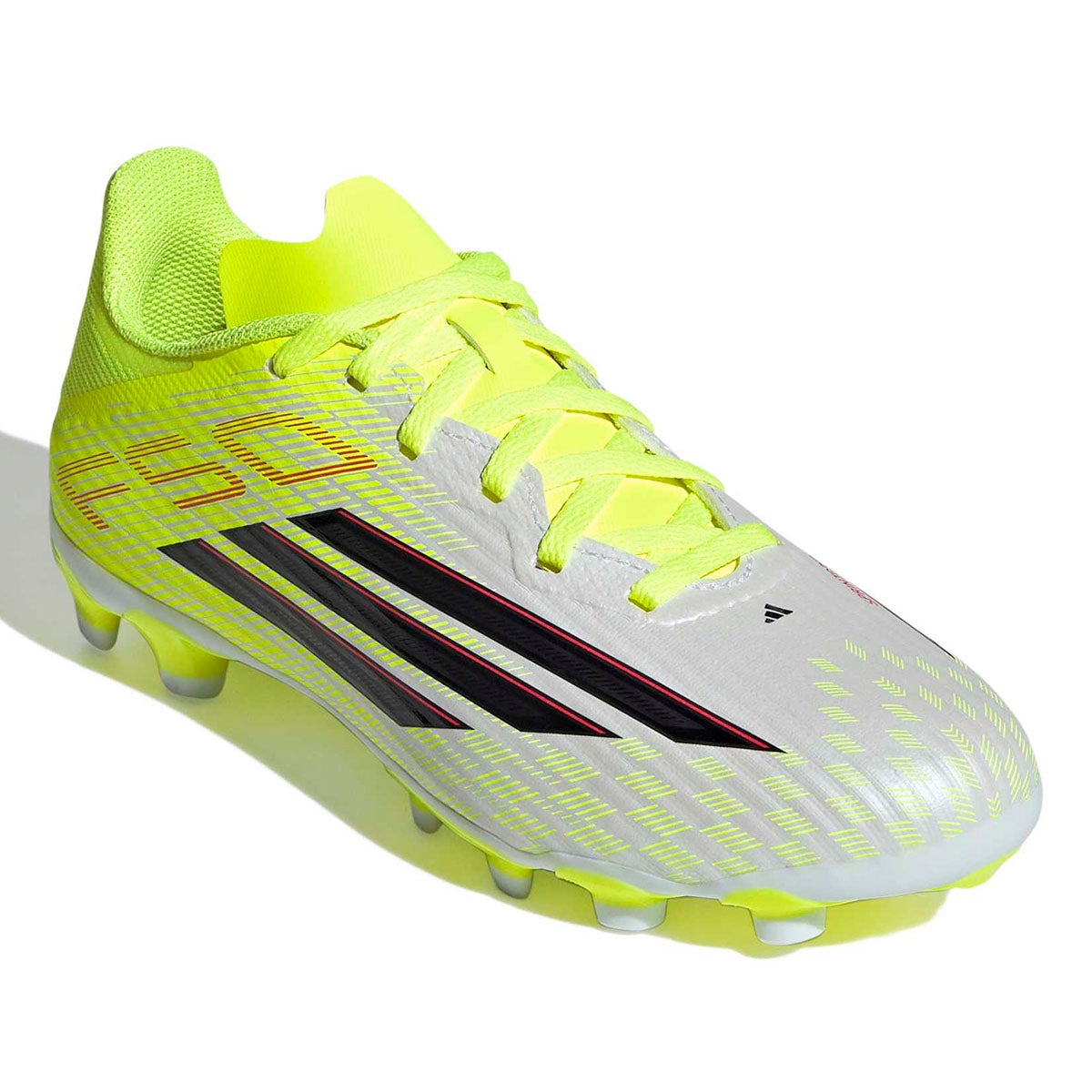 アディダス adidas　F50 リーグ マルチグラウンド用 サッカースパイク キッズ / F50 LEAGUE Multi Ground Football Boots Kids チームソーラーイエロー×コアブラック×ルシッドレッド　JR9022 ソーラーイエロー（JR9022） 画像5(ALT)