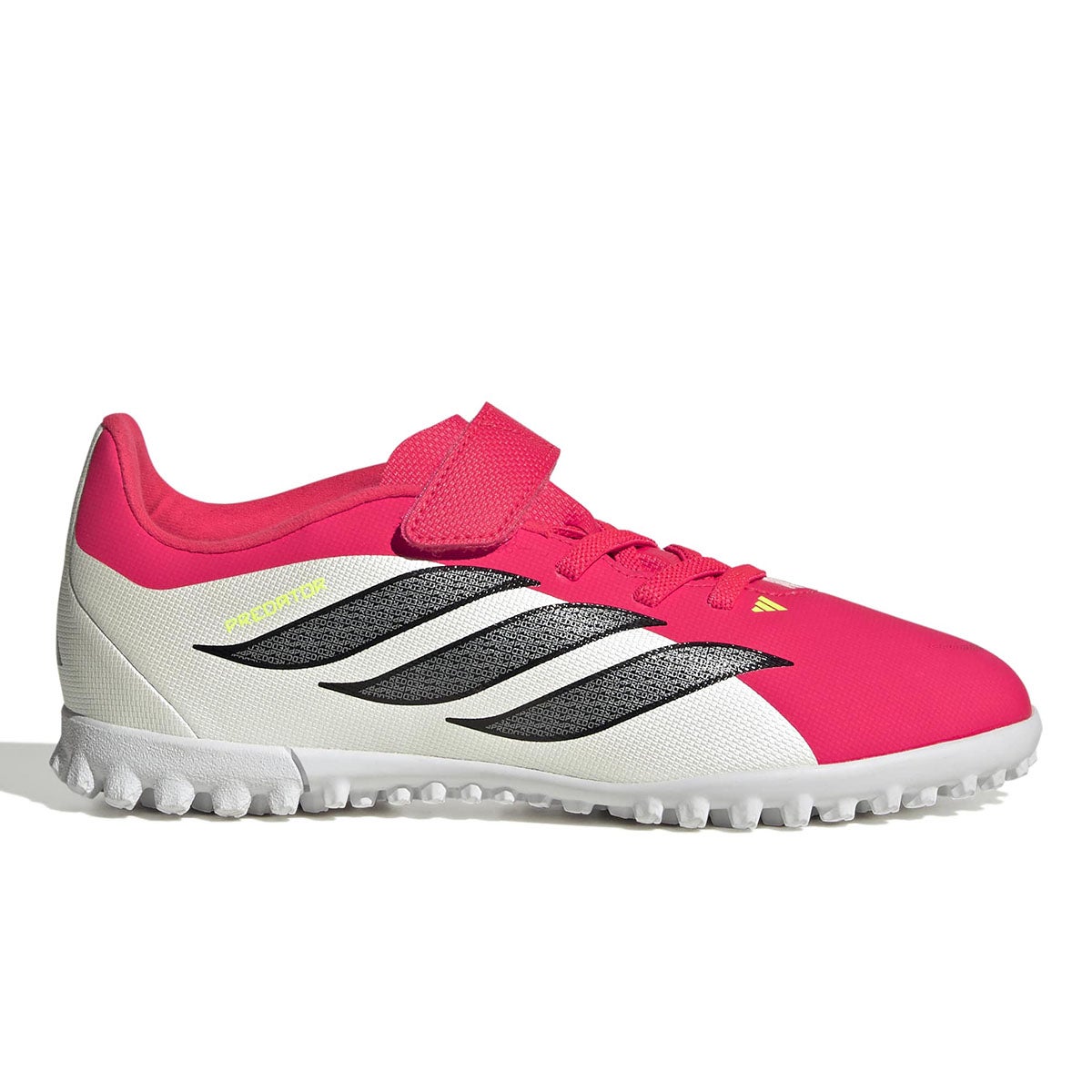 アディダス adidas　キッズ プレデター CLUB フックアンドループ TF / ターフ用（トレーニングシューズ） / PREDATOR CLUB Hook-and-Loop Turf Football Kids ルシッドレッド×コアブラック×フットウェアホワイト　JS0367 ルシッドレッド（JS0367）