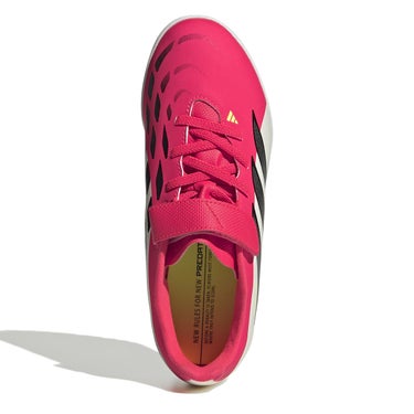 アディダス adidas　キッズ プレデター CLUB フックアンドループ TF / ターフ用（トレーニングシューズ） / PREDATOR CLUB Hook-and-Loop Turf Football Kids ルシッドレッド×コアブラック×フットウェアホワイト　JS0367 ルシッドレッド（JS0367） 画像3(ALT)