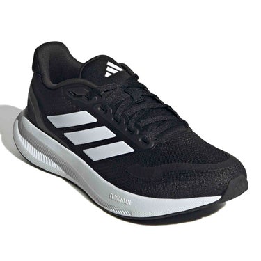 アディダス adidas　RUNFALCON 5 WIDE コアブラック×フットウェアホワイト×コアブラック　IE0556 コアブラック（IE0556） 画像5(ALT)