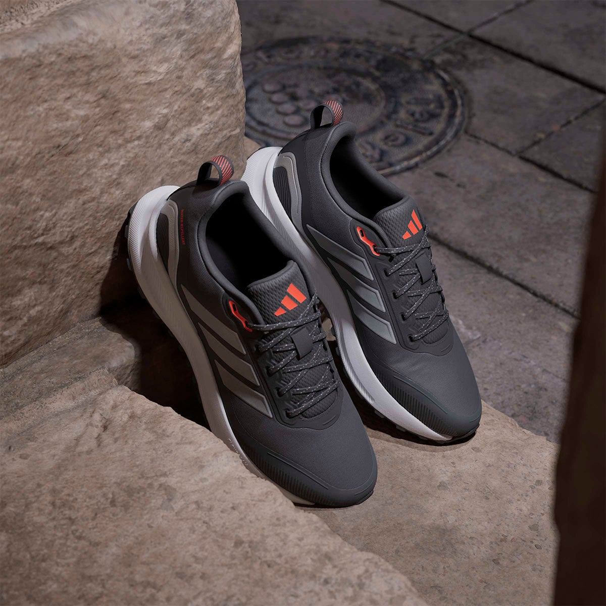 アディダス adidas　コアランナー 5 TR ランニングシューズ / CORERUNNER 5 TR Running Shoes コアブラック×シルバーメタリック×カーボン　 コアブラック（JI4084） 画像11(ALT)