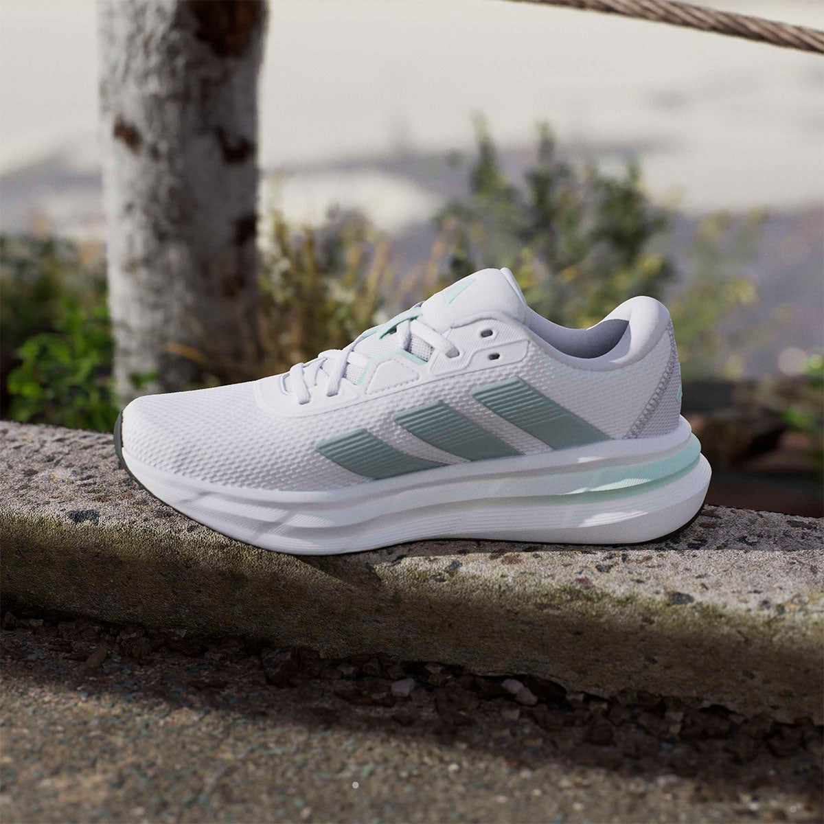 アディダス adidas　GLX 7 ランニング / GLX 7 Running フットウェアホワイト×マジックグレーメタリック×セミフラッシュアクア　JP6601 フットウェアホワイト（JP6601） 画像13(ALT)