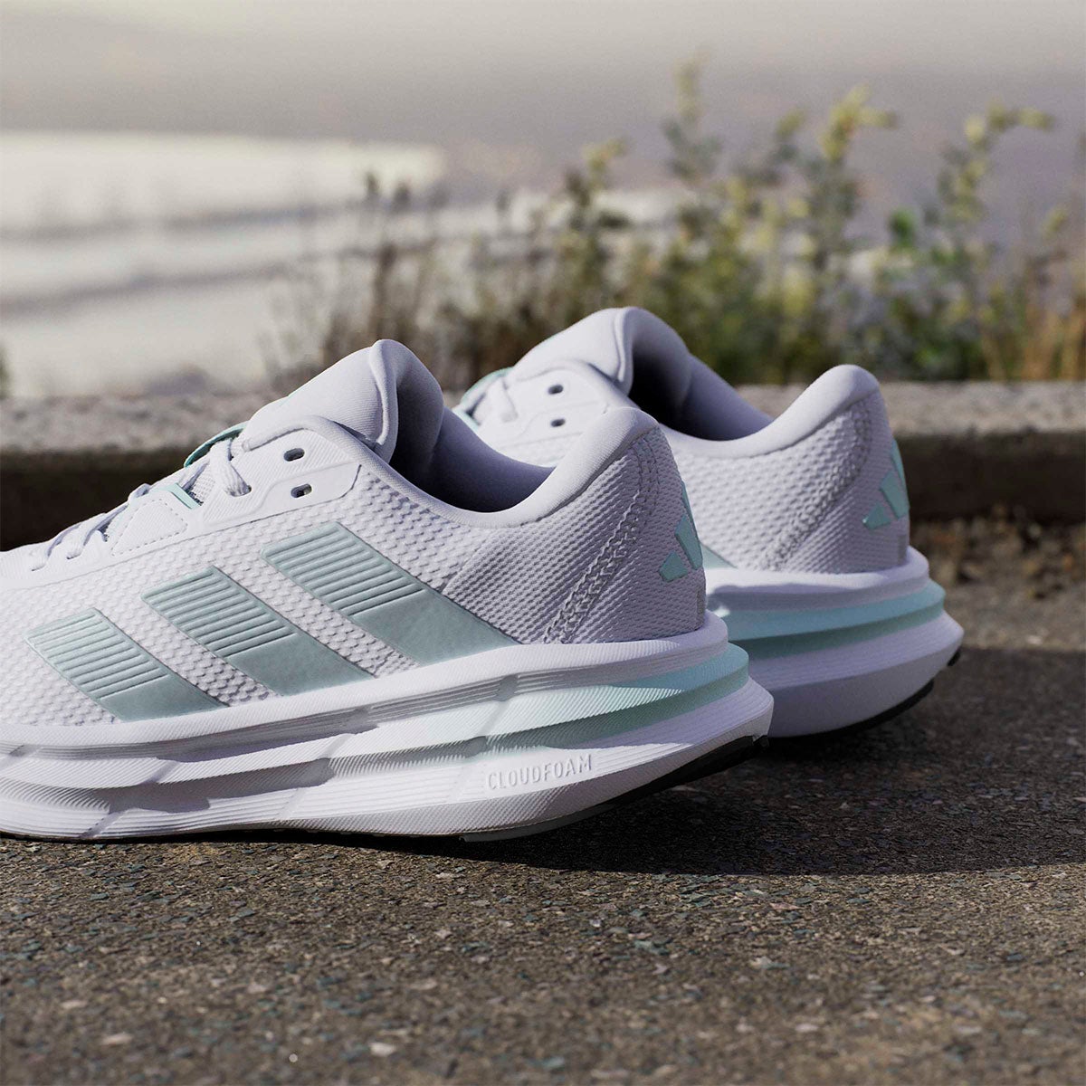 アディダス adidas　GLX 7 ランニング / GLX 7 Running フットウェアホワイト×マジックグレーメタリック×セミフラッシュアクア　JP6601 フットウェアホワイト（JP6601） 画像16(ALT)