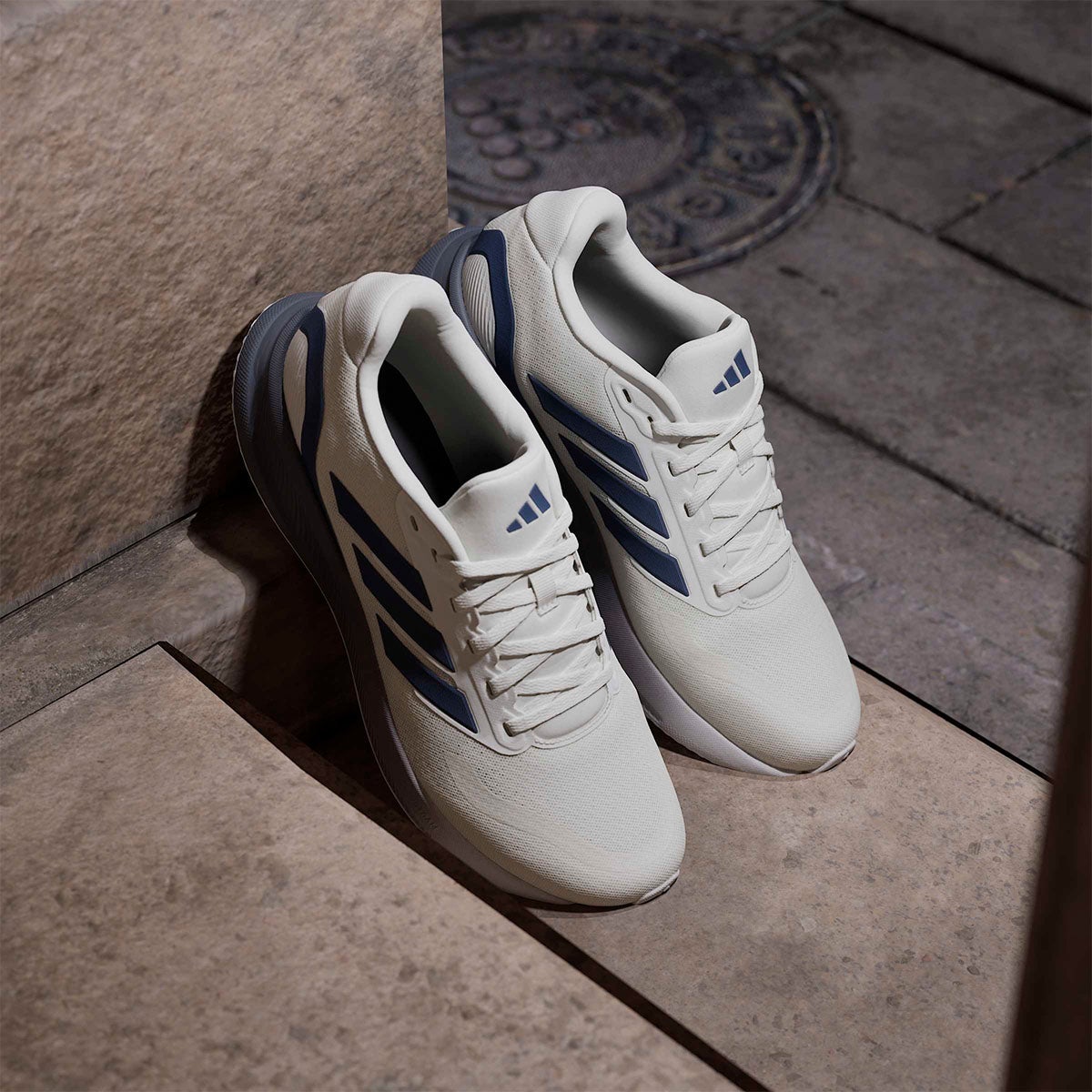 アディダス adidas　コアランナー 5 ランニング / CORERUNNER 5 Running オフホワイト×ダークブルー×ダッシュグレー　JQ6977 オフホワイト（JQ6977） 画像11(ALT)