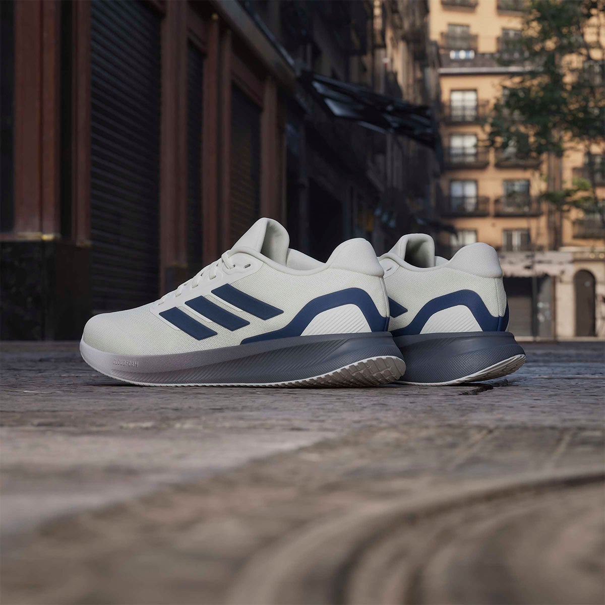 アディダス adidas　コアランナー 5 ランニング / CORERUNNER 5 Running オフホワイト×ダークブルー×ダッシュグレー　JQ6977 オフホワイト（JQ6977） 画像12(ALT)