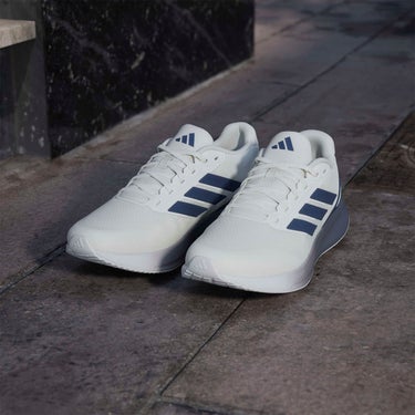 アディダス adidas　コアランナー 5 ランニング / CORERUNNER 5 Running オフホワイト×ダークブルー×ダッシュグレー　JQ6977 オフホワイト（JQ6977） 画像14(ALT)