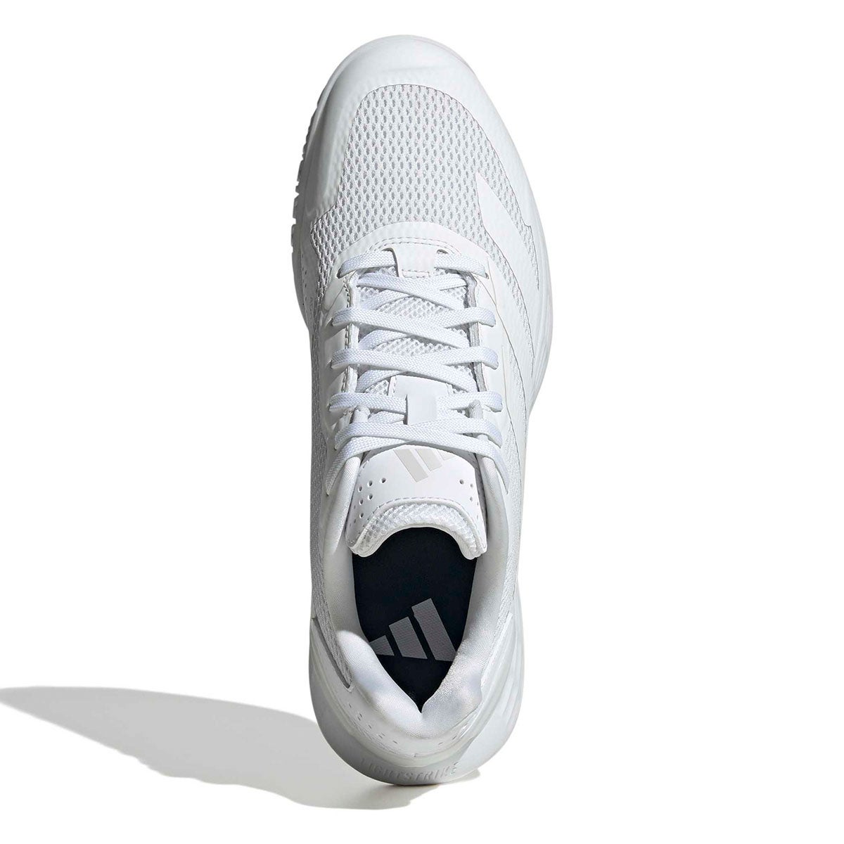 アディダス adidas　デファイアント スピード2 メンズ テニスシューズ / Defiant Speed 2 Mens Tennis Shoes フットウェアホワイト×フットウェアホワイト×グレーワン　KJ3191 フットウェアホワイト（KJ3191） 画像2(ALT)