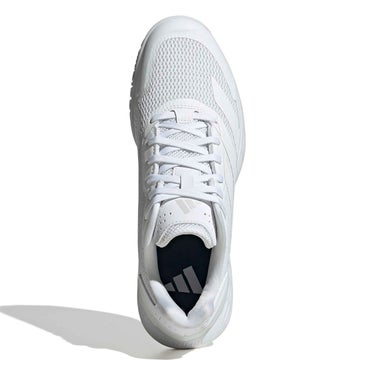 アディダス adidas　デファイアント スピード2 メンズ テニスシューズ / Defiant Speed 2 Mens Tennis Shoes フットウェアホワイト×フットウェアホワイト×グレーワン　KJ3191 フットウェアホワイト（KJ3191） 画像2(ALT)