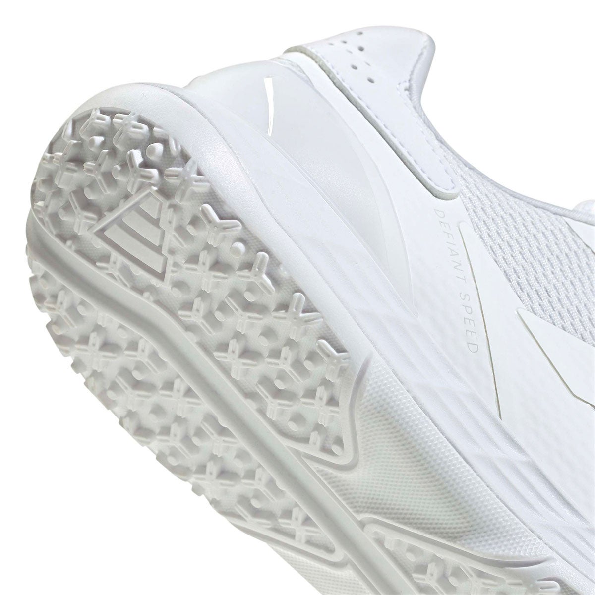 アディダス adidas　デファイアント スピード2 メンズ テニスシューズ / Defiant Speed 2 Mens Tennis Shoes フットウェアホワイト×フットウェアホワイト×グレーワン　KJ3191 フットウェアホワイト（KJ3191） 画像7(ALT)