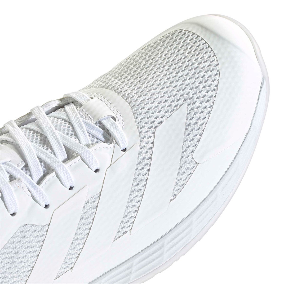 アディダス adidas　デファイアント スピード2 メンズ テニスシューズ / Defiant Speed 2 Mens Tennis Shoes フットウェアホワイト×フットウェアホワイト×グレーワン　KJ3191 フットウェアホワイト（KJ3191） 画像8(ALT)