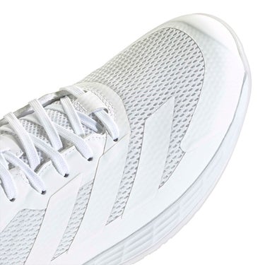 アディダス adidas　デファイアント スピード2 メンズ テニスシューズ / Defiant Speed 2 Mens Tennis Shoes フットウェアホワイト×フットウェアホワイト×グレーワン　KJ3191 フットウェアホワイト（KJ3191） 画像8(ALT)