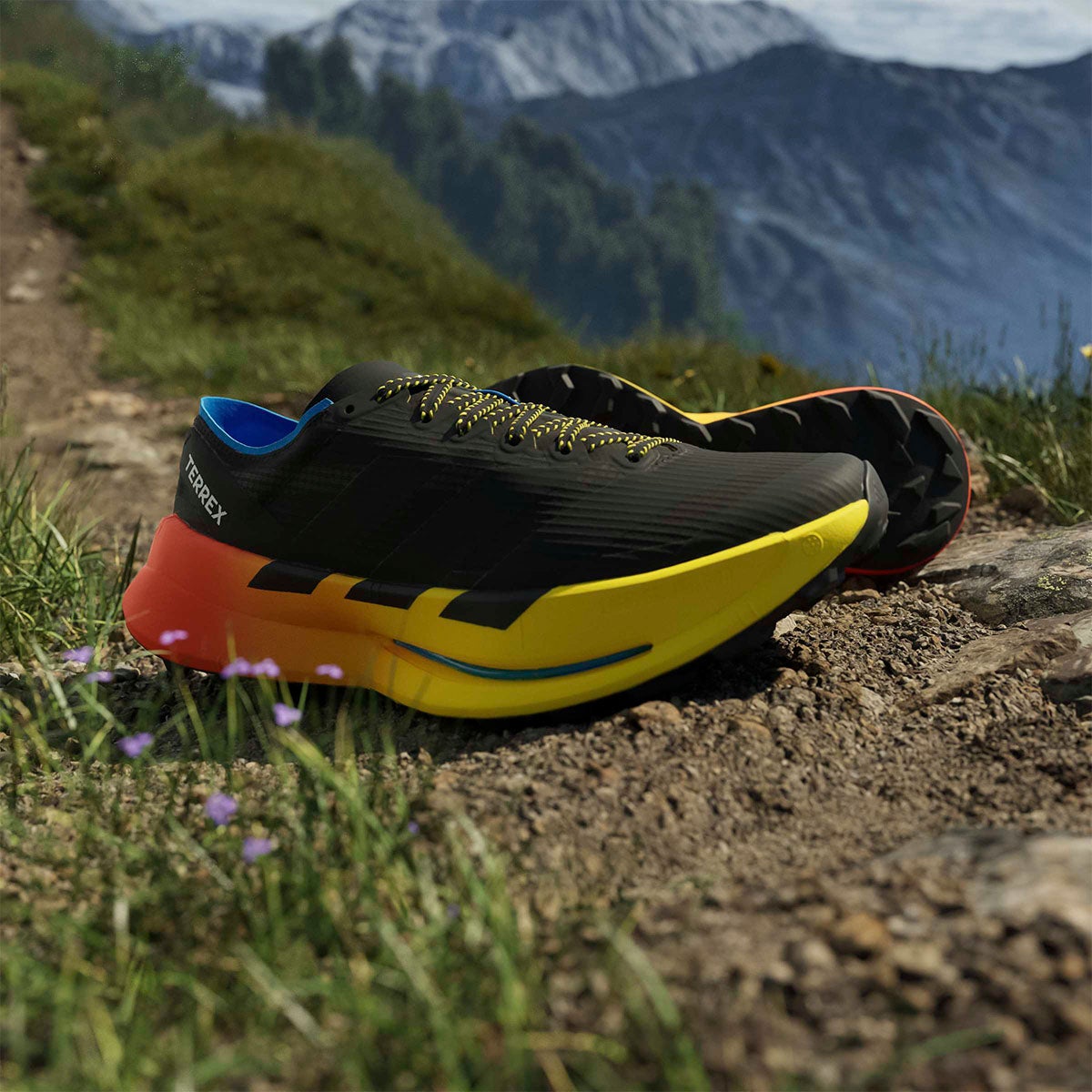 アディダス adidas　テレックス アグラヴィック スピード ウルトラ 2 トレイルランニング / Terrex Agravic Speed Ultra 2 Trail Running コアブラック×コアブラック×ルシッドレイブルー　HP7008 コアブラック（HP7008） 画像14(ALT)