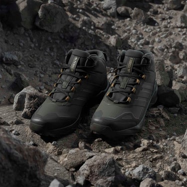アディダス adidas　テレックス スカイチェイサー AX5 ミッド GORE-TEX ハイキング / Terrex Skychaser AX5 Mid GORE-TEX Hiking Shoes シャドーオリーブ×カーボン×ブロンズストレータ　 シャドーオリーブ（JR3980） 画像11(ALT)