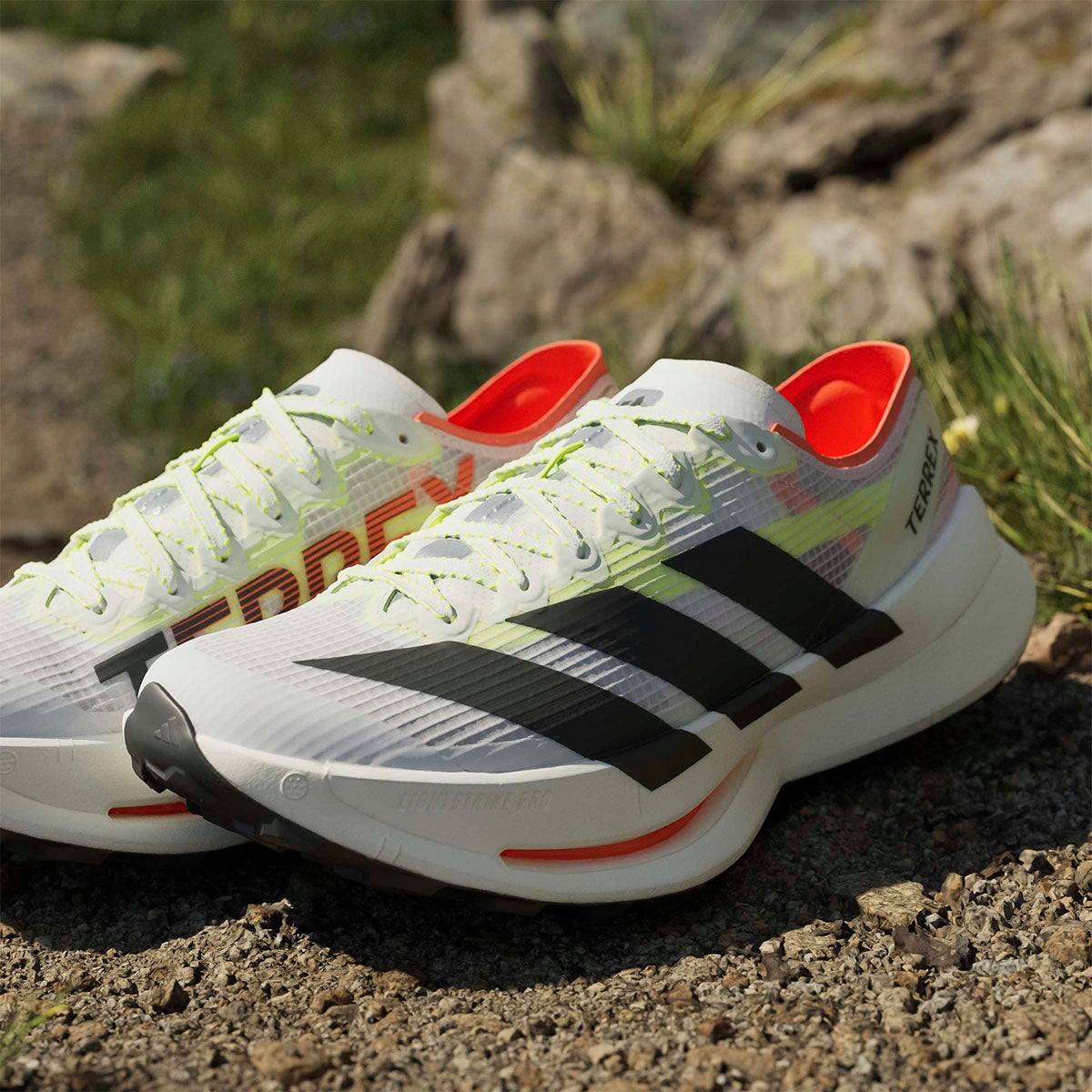 アディダス adidas　テレックス アグラヴィック スピード ウルトラ 2 トレイルランニング / Terrex Agravic Speed Ultra 2 Trail Running フットウェアホワイト×コアブラック×セミインパクトオレンジ　JS3534 フットウェアホワイト（JS3534） 画像15(ALT)