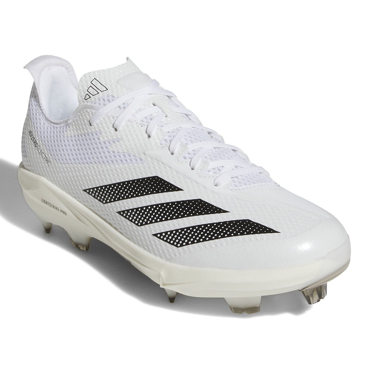 アディダス adidas　アディゼロ エレクトリック 2.0 TPUクリート フットウェアホワイト×コアブラック×シルバーメタリック　JI1490 フットウェアホワイト（JI1490） 画像5(ALT)