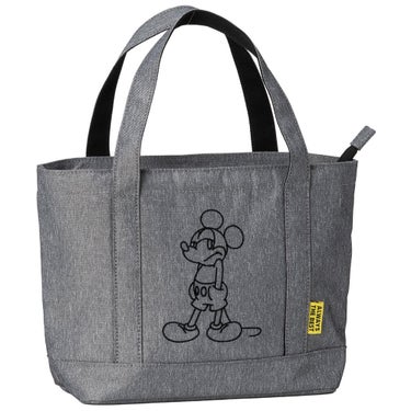 ディズニー ミッキー ラインアート ラウンドバッグ XYMG6SB2 19 グレー　2026年モデル グレー 画像2(ALT)