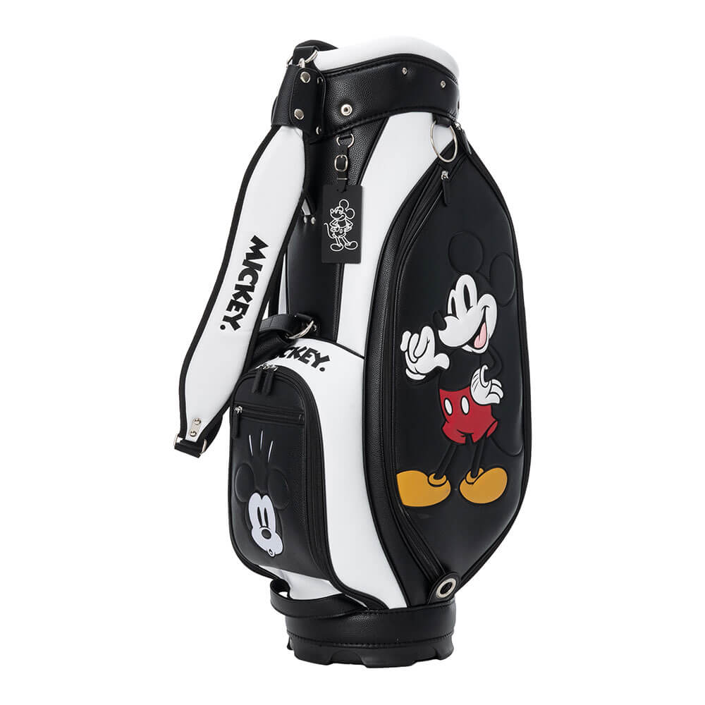ディズニー ミッキー キャディバッグ XYMG6SC1 10 ブラック　2026年モデル ブラック