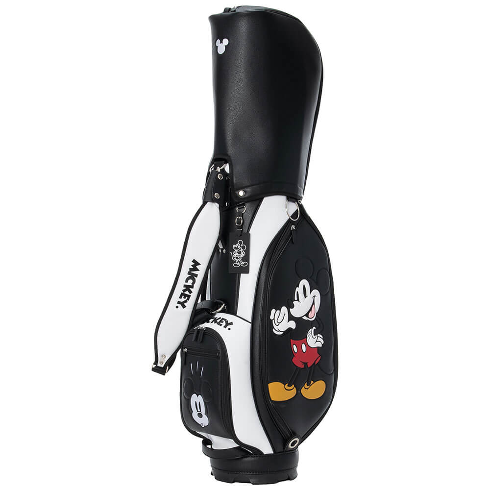 ディズニー ミッキー キャディバッグ XYMG6SC1 10 ブラック　2026年モデル ブラック 画像2(ALT)