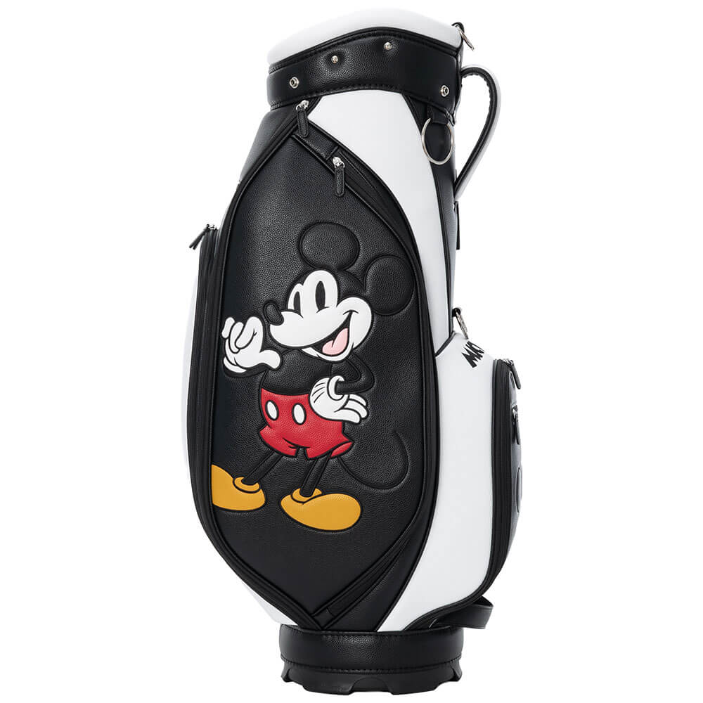 ディズニー ミッキー キャディバッグ XYMG6SC1 10 ブラック　2026年モデル ブラック 画像4(ALT)