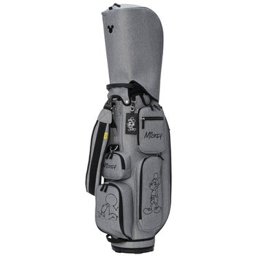 ディズニー ミッキー ラインアート キャディバッグ XYMG6SC2 19 グレー　2026年モデル グレー 画像2(ALT)
