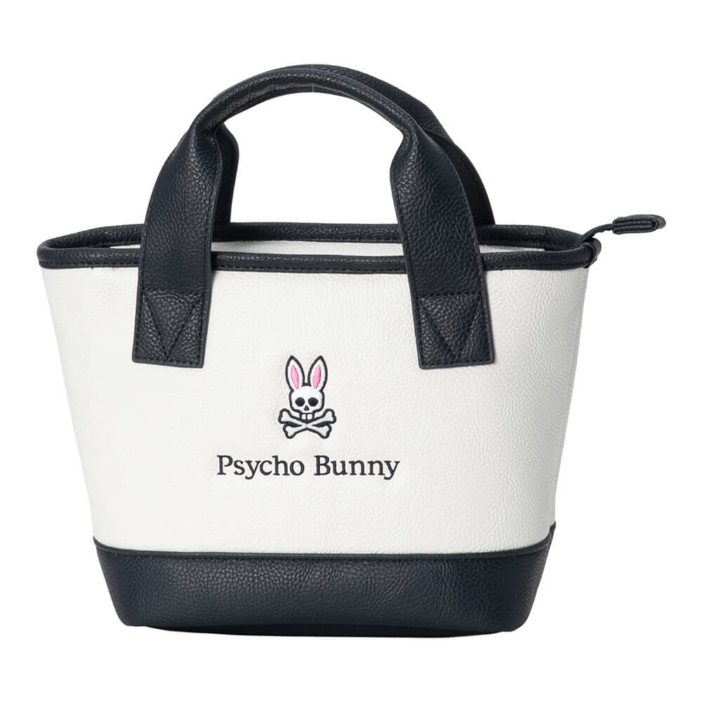 サイコバニー PsychoBunny　ORIGINAL SP ラウンドバッグ PBMG6AB1 00 ホワイト　2026年モデル ホワイト