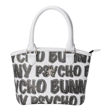 サイコバニー PsychoBunny　EXCLUSIVE EDITION ラウンドバッグ PBMG6AB2 00 ホワイト　2026年モデル ホワイト