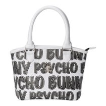 サイコバニー PsychoBunny　EXCLUSIVE EDITION ラウンドバッグ PBMG6AB2 00 ホワイト　2026年モデル ホワイト